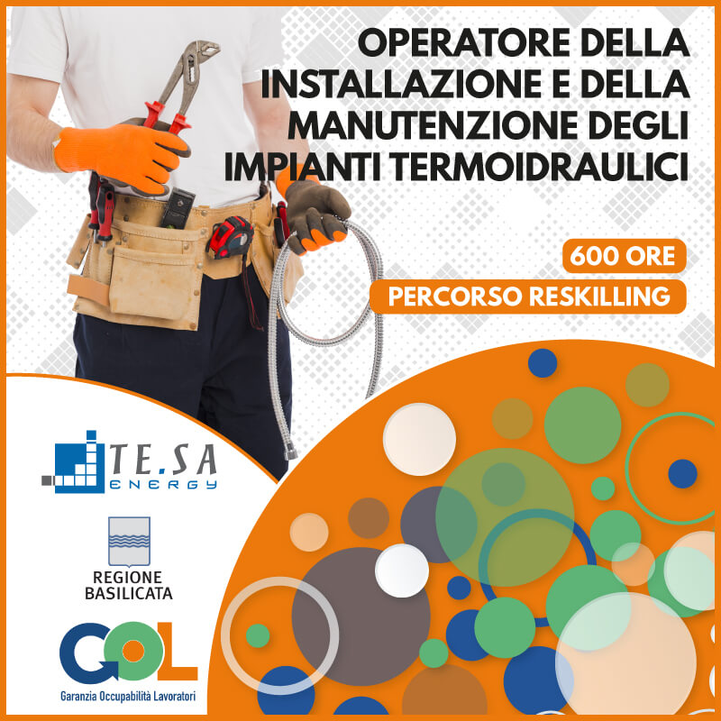 Operatore dell'Installazione e Manutenzione di Impianti Termoidraulici